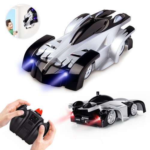 Baztoy Fernbedienung Für Kinderwand Klettern Doppelmodi 360 ° Rotation Stunt Zero Gravity RC Cars Fahrzeuge Spielzeug Kinder Spiele Lustige Geschenke Cool Gadgets Für Jungen Mädchen Teenager