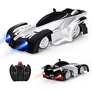 Baztoy Fernbedienung für Kinderwand Klettern Doppelmodi 360 ° Rotation Stunt RC Cars Fahrzeuge Spielzeug Kinder Spiele Lustige Geschenke Cool Gadgets für Jungen Mädchen Teenager UPC 716045788390 