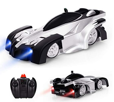 Baztoy Remote Control Car, Kids Toys Wall Climbing Car Dual Modes 360°Rotation Stunt RC Cars Vehicles Toys Children Games Funny Gifts Cool Gadgets for Boys Girls Teenagers Adults, Black UPC 716045788390