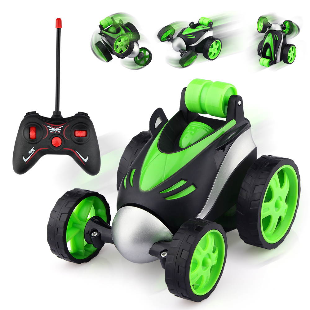 Zero-G Roadster Remote Control Car - 360 Degree Rotation Racing Car, Rc Vehicle Four Wheel Stunt Car, Rc Stunt Car Toy for Toddlers, Kids, Boys & Girls
